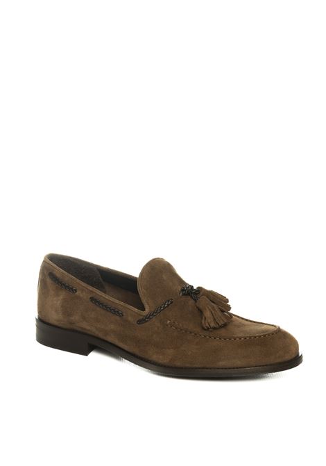 beige suede loafer JEROLD WILTON | 1161LIGHT-HAVANA